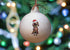 Cocker (Working) Liver Ceramic Bauble